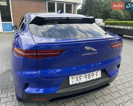 Синий Ягуар I-Pace, объемом двигателя 0 л и пробегом 65 тыс. км за 39000 $, фото 11 на Automoto.ua