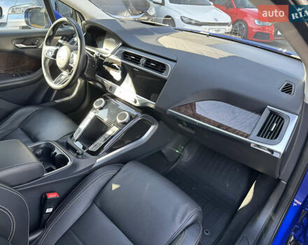 Синий Ягуар I-Pace, объемом двигателя 0 л и пробегом 31 тыс. км за 31500 $, фото 49 на Automoto.ua
