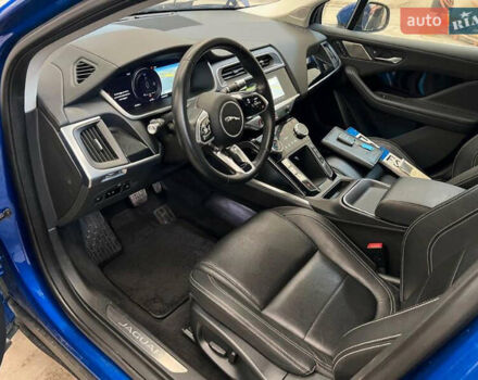 Синий Ягуар I-Pace, объемом двигателя 0 л и пробегом 65 тыс. км за 39000 $, фото 15 на Automoto.ua