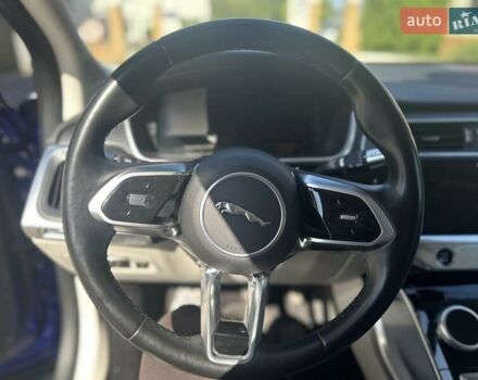 Синий Ягуар I-Pace, объемом двигателя 0 л и пробегом 71 тыс. км за 28500 $, фото 7 на Automoto.ua