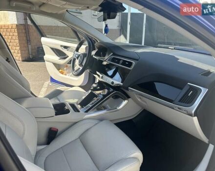 Синий Ягуар I-Pace, объемом двигателя 0 л и пробегом 71 тыс. км за 28500 $, фото 16 на Automoto.ua