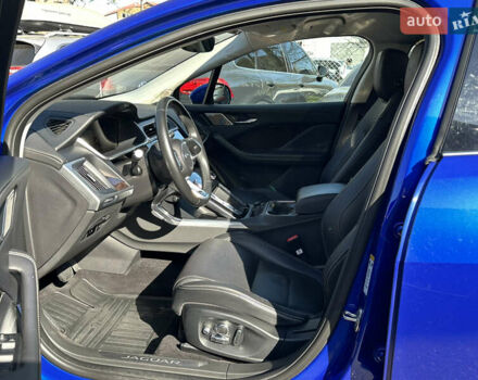 Синий Ягуар I-Pace, объемом двигателя 0 л и пробегом 31 тыс. км за 31500 $, фото 23 на Automoto.ua