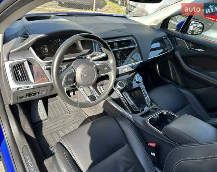 Синий Ягуар I-Pace, объемом двигателя 0 л и пробегом 31 тыс. км за 31500 $, фото 22 на Automoto.ua