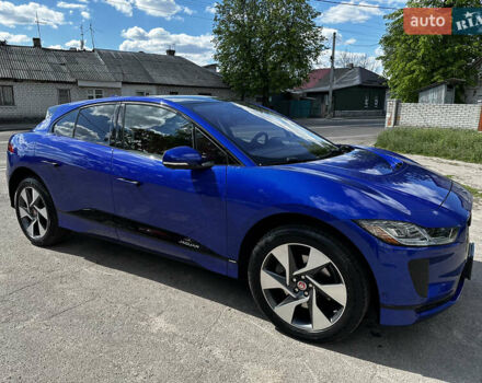 Синий Ягуар I-Pace, объемом двигателя 0 л и пробегом 32 тыс. км за 23400 $, фото 1 на Automoto.ua