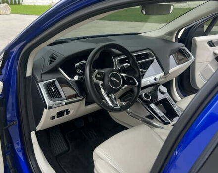Синий Ягуар I-Pace, объемом двигателя 0 л и пробегом 126 тыс. км за 23999 $, фото 18 на Automoto.ua