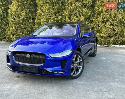 Синий Ягуар I-Pace, объемом двигателя 0 л и пробегом 81 тыс. км за 33790 $, фото 2 на Automoto.ua