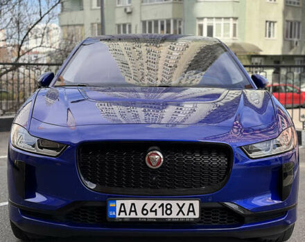 Синий Ягуар I-Pace, объемом двигателя 0 л и пробегом 24 тыс. км за 49500 $, фото 4 на Automoto.ua