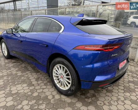 Синий Ягуар I-Pace, объемом двигателя 0 л и пробегом 77 тыс. км за 19900 $, фото 2 на Automoto.ua