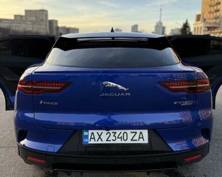 Синий Ягуар I-Pace, объемом двигателя 0 л и пробегом 30 тыс. км за 29700 $, фото 13 на Automoto.ua