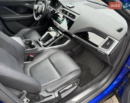 Синий Ягуар I-Pace, объемом двигателя 0 л и пробегом 77 тыс. км за 19900 $, фото 22 на Automoto.ua