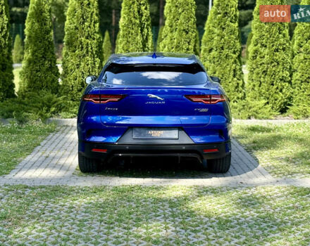 Синий Ягуар I-Pace, объемом двигателя 0 л и пробегом 36 тыс. км за 33330 $, фото 2 на Automoto.ua