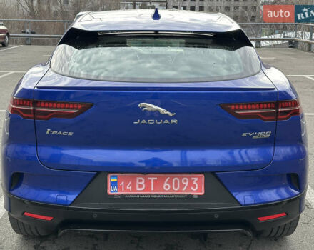 Синий Ягуар I-Pace, объемом двигателя 0 л и пробегом 124 тыс. км за 22499 $, фото 7 на Automoto.ua