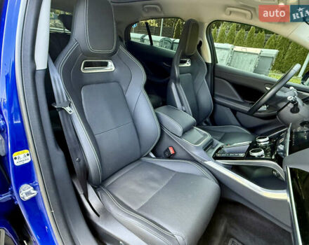 Синий Ягуар I-Pace, объемом двигателя 0 л и пробегом 36 тыс. км за 33330 $, фото 57 на Automoto.ua