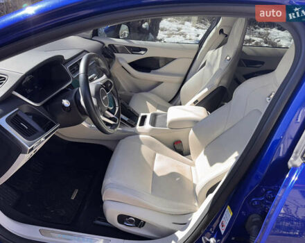 Синий Ягуар I-Pace, объемом двигателя 0 л и пробегом 37 тыс. км за 26700 $, фото 3 на Automoto.ua