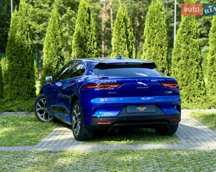 Синий Ягуар I-Pace, объемом двигателя 0 л и пробегом 36 тыс. км за 33330 $, фото 1 на Automoto.ua
