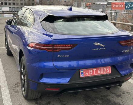 Синий Ягуар I-Pace, объемом двигателя 0 л и пробегом 124 тыс. км за 22499 $, фото 6 на Automoto.ua