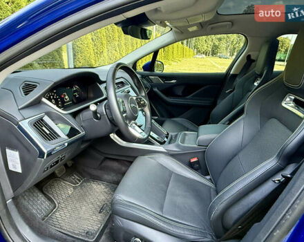 Синий Ягуар I-Pace, объемом двигателя 0 л и пробегом 36 тыс. км за 33330 $, фото 33 на Automoto.ua
