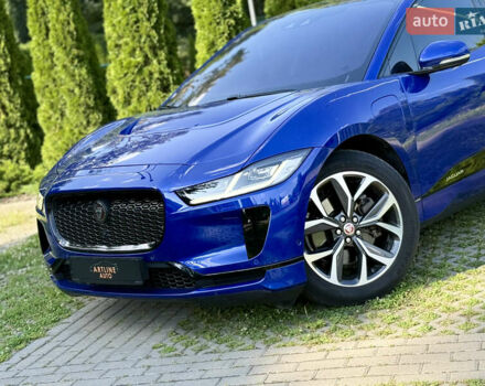Синий Ягуар I-Pace, объемом двигателя 0 л и пробегом 36 тыс. км за 33330 $, фото 27 на Automoto.ua