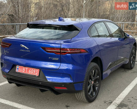 Синий Ягуар I-Pace, объемом двигателя 0 л и пробегом 124 тыс. км за 22499 $, фото 9 на Automoto.ua