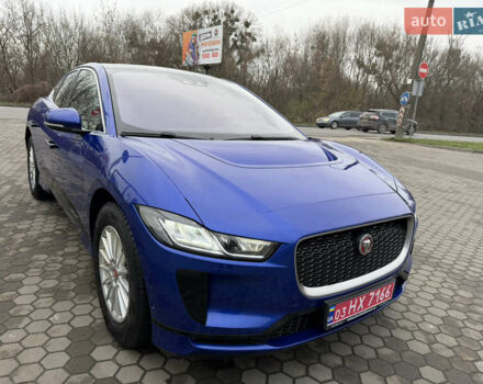 Синий Ягуар I-Pace, объемом двигателя 0 л и пробегом 77 тыс. км за 19900 $, фото 8 на Automoto.ua