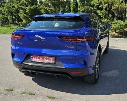 Синий Ягуар I-Pace, объемом двигателя 0 л и пробегом 121 тыс. км за 24999 $, фото 41 на Automoto.ua