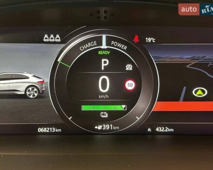 Синий Ягуар I-Pace, объемом двигателя 0 л и пробегом 68 тыс. км за 31900 $, фото 22 на Automoto.ua