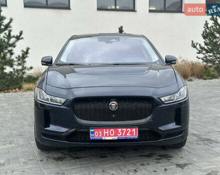 Синій Ягуар I-Pace, об'ємом двигуна 0 л та пробігом 118 тис. км за 24674 $, фото 1 на Automoto.ua
