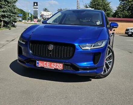 Синий Ягуар I-Pace, объемом двигателя 0 л и пробегом 121 тыс. км за 24999 $, фото 10 на Automoto.ua