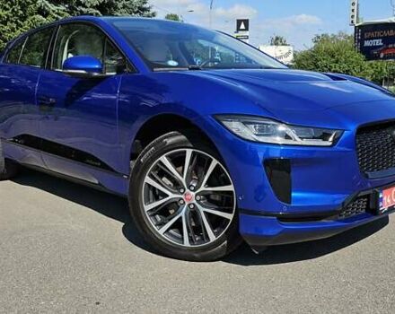 Синий Ягуар I-Pace, объемом двигателя 0 л и пробегом 121 тыс. км за 24999 $, фото 2 на Automoto.ua