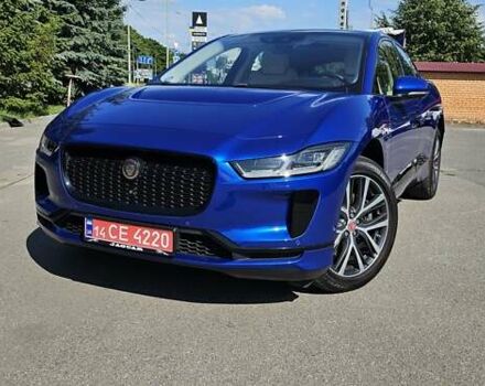 Синий Ягуар I-Pace, объемом двигателя 0 л и пробегом 121 тыс. км за 24999 $, фото 12 на Automoto.ua