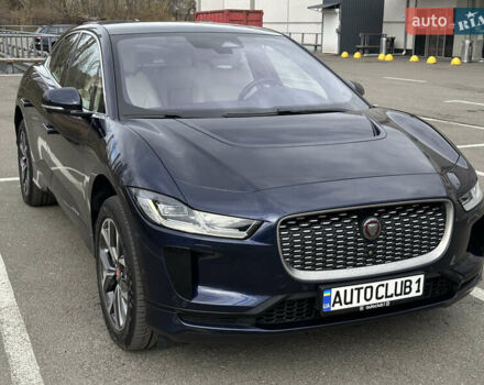 Синий Ягуар I-Pace, объемом двигателя 0 л и пробегом 107 тыс. км за 26500 $, фото 1 на Automoto.ua