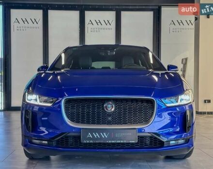 Синий Ягуар I-Pace, объемом двигателя 0 л и пробегом 68 тыс. км за 31900 $, фото 1 на Automoto.ua
