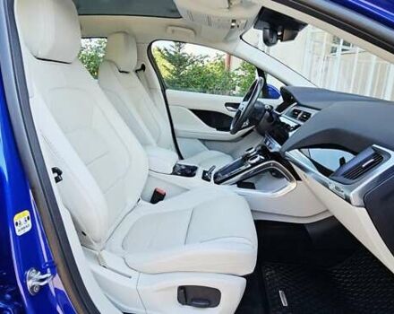 Синий Ягуар I-Pace, объемом двигателя 0 л и пробегом 121 тыс. км за 24999 $, фото 87 на Automoto.ua