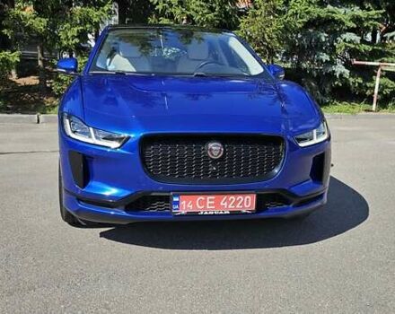Синий Ягуар I-Pace, объемом двигателя 0 л и пробегом 121 тыс. км за 24999 $, фото 58 на Automoto.ua