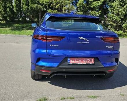 Синий Ягуар I-Pace, объемом двигателя 0 л и пробегом 121 тыс. км за 24999 $, фото 38 на Automoto.ua