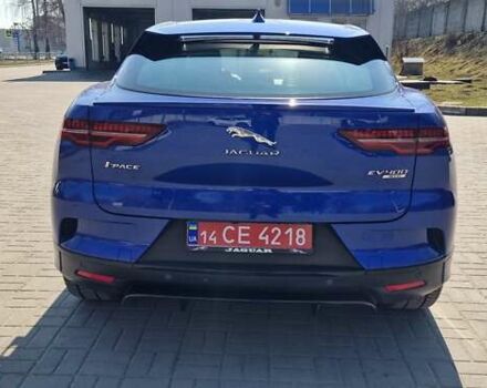 Синий Ягуар I-Pace, объемом двигателя 0 л и пробегом 99 тыс. км за 24999 $, фото 18 на Automoto.ua