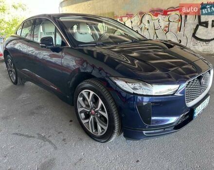 Синий Ягуар I-Pace, объемом двигателя 0 л и пробегом 82 тыс. км за 33900 $, фото 3 на Automoto.ua