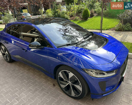 Синий Ягуар I-Pace, объемом двигателя 0 л и пробегом 69 тыс. км за 38900 $, фото 16 на Automoto.ua
