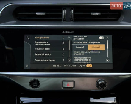 Синий Ягуар I-Pace, объемом двигателя 0 л и пробегом 65 тыс. км за 32700 $, фото 81 на Automoto.ua