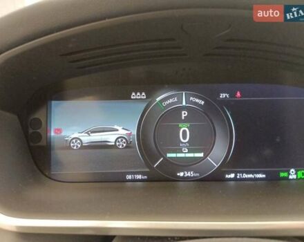 Синий Ягуар I-Pace, объемом двигателя 0 л и пробегом 81 тыс. км за 29500 $, фото 97 на Automoto.ua