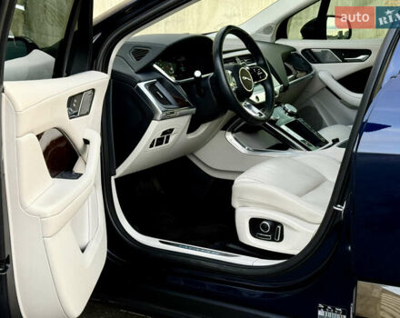 Синий Ягуар I-Pace, объемом двигателя 0 л и пробегом 19 тыс. км за 33999 $, фото 23 на Automoto.ua