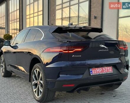 Синий Ягуар I-Pace, объемом двигателя 0 л и пробегом 81 тыс. км за 29500 $, фото 14 на Automoto.ua
