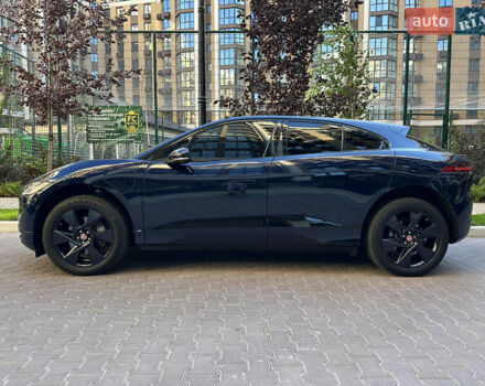 Синий Ягуар I-Pace, объемом двигателя 0 л и пробегом 55 тыс. км за 31500 $, фото 19 на Automoto.ua
