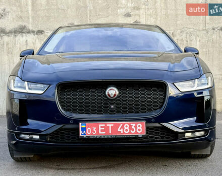 Синий Ягуар I-Pace, объемом двигателя 0 л и пробегом 19 тыс. км за 33999 $, фото 3 на Automoto.ua