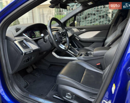 Синий Ягуар I-Pace, объемом двигателя 0 л и пробегом 65 тыс. км за 32700 $, фото 26 на Automoto.ua