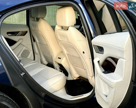 Синий Ягуар I-Pace, объемом двигателя 0 л и пробегом 19 тыс. км за 33999 $, фото 29 на Automoto.ua