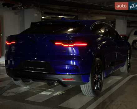 Синий Ягуар I-Pace, объемом двигателя 0 л и пробегом 65 тыс. км за 32700 $, фото 65 на Automoto.ua