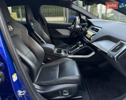 Синий Ягуар I-Pace, объемом двигателя 0 л и пробегом 65 тыс. км за 32700 $, фото 29 на Automoto.ua