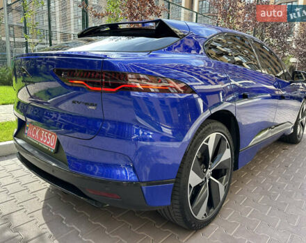 Синий Ягуар I-Pace, объемом двигателя 0 л и пробегом 69 тыс. км за 38900 $, фото 15 на Automoto.ua