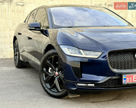 Синий Ягуар I-Pace, объемом двигателя 0 л и пробегом 19 тыс. км за 33999 $, фото 2 на Automoto.ua
